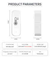 Sensor De Temperatura Y Humedad WiFi Tuya Compatible Con Alexa Y Google Home Monitoreo Inteligente De Hogar Sin Requerir Hub - details 9