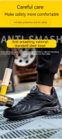 Botas De Trabajo Para Hombre Zapatillas De Aire Ligera Antipinchazos Indestructibles Con Punta De Acero Zapatos De Seguridad - details 6