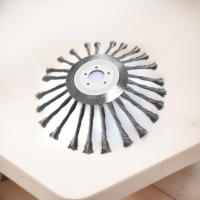 Cepillo De Rueda De Acero De 10 Pulgadas Para Jardín Trimmer De Hierba Universal Eliminador De Maleza Y Rusticidad Para Motosierra - details 5