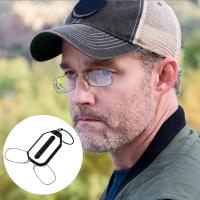 Gafas De Lectura Ultraligera Plegables Para Hombres Y Mujeres Con Cuerda De Llave Mini Portátiles +1.0 a +4.0 Con Clip En La Nariz - details 10