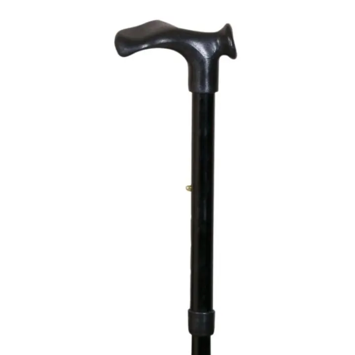 Muletilla BAF Extremidad Izquierda - Aluminio y Termoplástico - Altura de 94.5 Cm - Tubo Anodizado - Puños Anatómicos - Cordón de Muñeca - 1