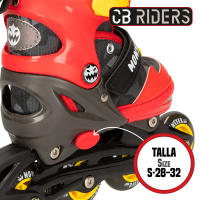 CB Riders - Patines en línea con diseño de fantasmas talla 28-32 - details 2