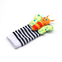 Juego De 4 Juguetes Para Bebé Rattles De Pies Y Muñecas Con Estampado De Animales Cepillo De Dientes De Bebé Para Niños Y Niñas De 0 a 12 Meses - details 7