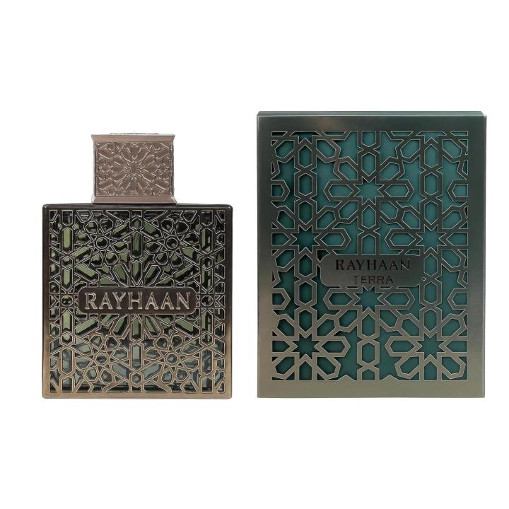 Rayhaan Terra – Spicy Woody, Amber, Aromatic, Eau de Parfum Long Lasting Fragrance for Unisex, 100 ml — oferta en Miravia