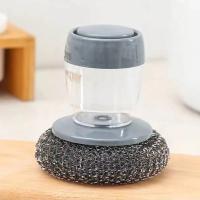 Kit De Limpieza Para Cocina Con Cepillo De Acero Para Eliminar Oxydación En Sartenes Y Ollas Cepillo De Escarabajo De Plástico Para Metal Herramienta De Limpieza Para Cocina - details 6