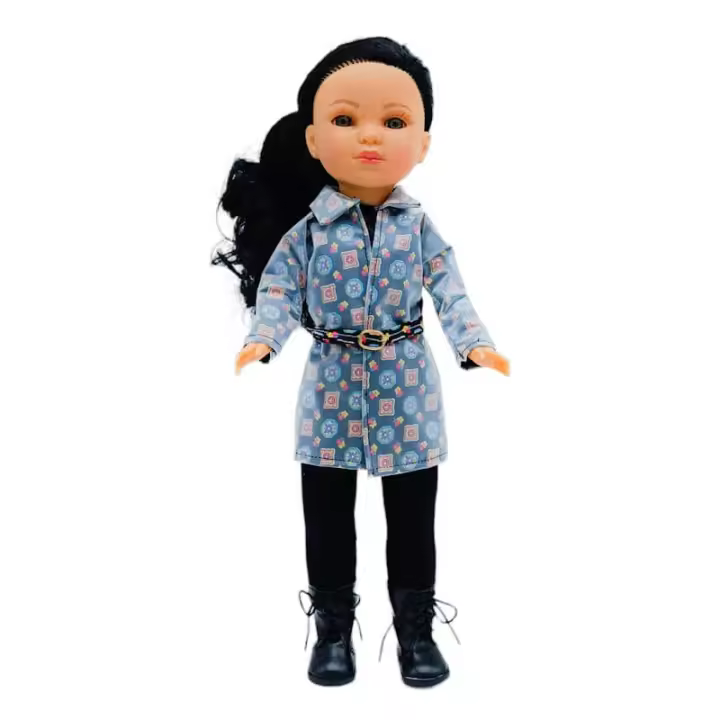 Folk Artesanía Muñeca Colección Simona 40 Cm - Vinilo - Edición Limitada - 1
