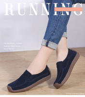 Zapatos De Ballet Para Mujer Loafers Slip on Microfibra Retro Casuales Transversales Antideslizantes Talla Fiel Para Primavera - details 1