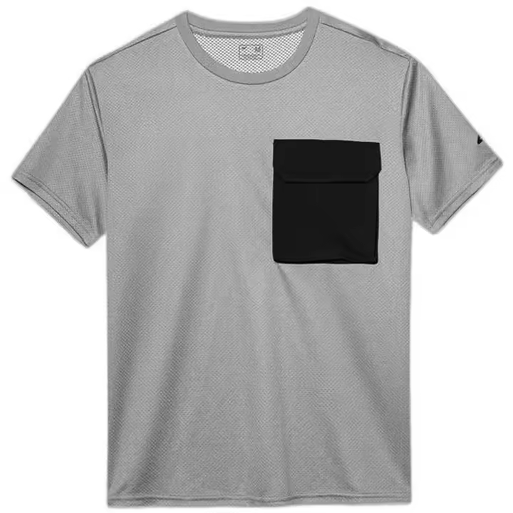 Camiseta de Manga Corta 4F  para hombre en color gris - 1