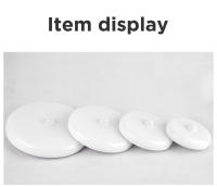 Lámpara De Techo Con Sensor De Movimiento PIR 15w 20w 30w 40w Luz Moderna Para Pasillo Garage Escalera Balcón 220V ABS Aluminio PC Ultra Delgada LED SMD2835 - details 6