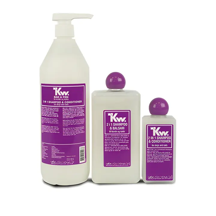 CHAMPÚ y acondicionador BAD & FON de Kw. 1000 ml. - 1