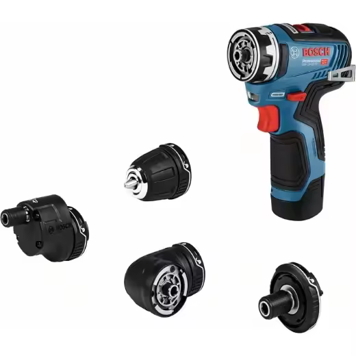 Bosch Professional GSR 12V-35 FC, Azul, 1 adaptador - 1