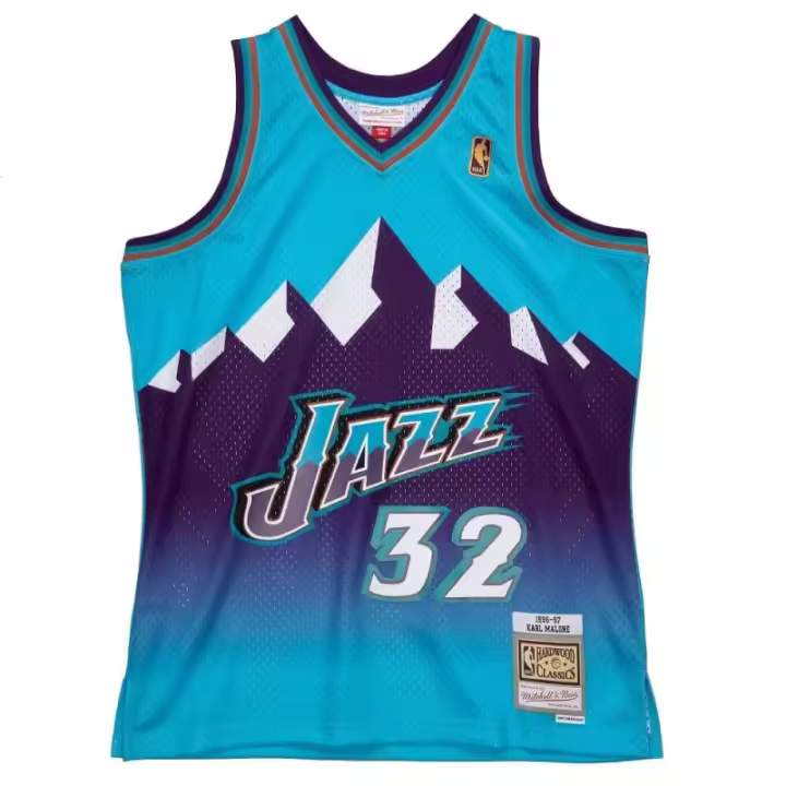 Camiseta Karl Malone Utah Jazz NBA Reload Swingman de Mitchell and Ness. Mitchell & Ness - 1