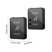 Sistema De Transmisión Inalámbrico M-VAVE WP-10 2.4GHz Monitores Auriculares Recargables Transmisor Y Receptor - details 55