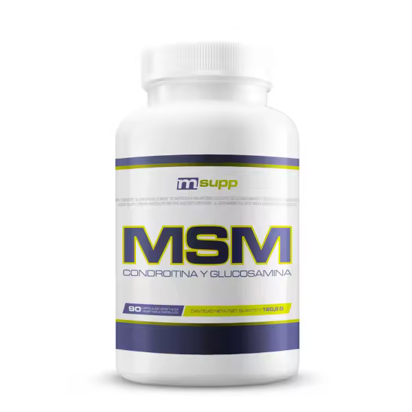 MSM Condroitina y Glucosamina - 90 Cápsulas Vegetales de MM Supplements - 1