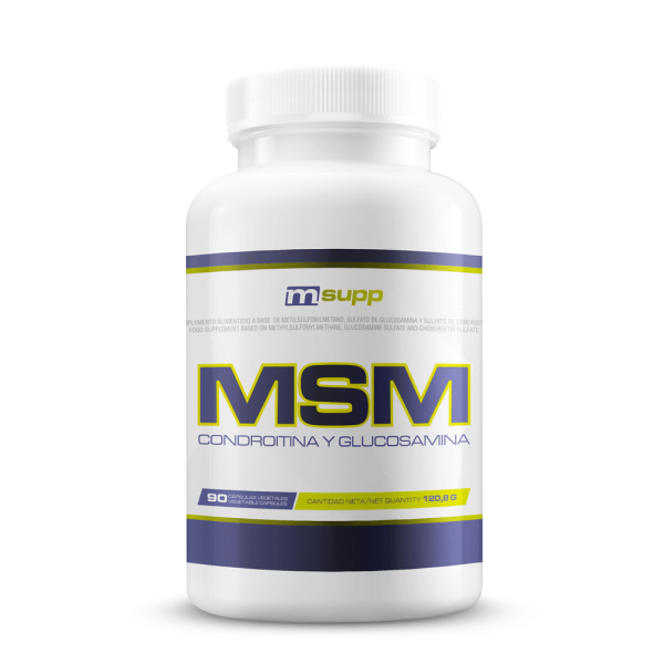 MSM Condroitina y Glucosamina - 90 Cápsulas Vegetales de MM Supplements