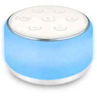 Máquina De Ruido Blanca Para Dormir Con 7 Colores Luz Nocturna 34 Sonidos Soothing Y Timer Para Bebé De 0 a 24 Meses - details 8