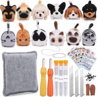 Kit De Inicio Para Tejer Con Lana De Agujas KRABALL 12Pcs Con Guante De Dedo Y Instructions Para DIY Manualidades Para Decoración Del Hogar - details 0