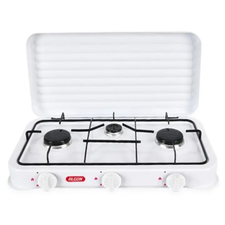 Hornillo de gas, Cocina Portatil de Gas, Hornillo Hierro Esmaltado Exterior CAMPING Acampada y senderismo Algon - 1