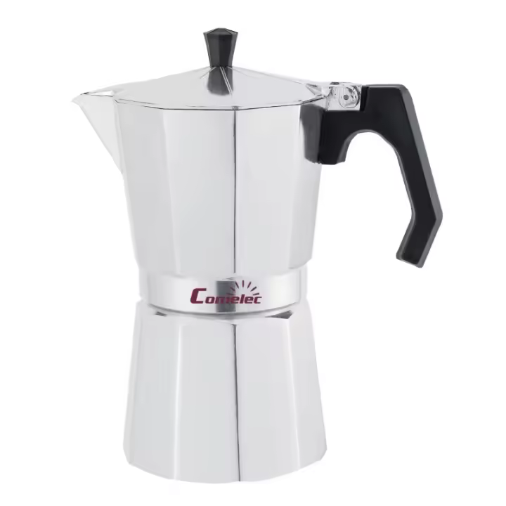 Cafetera Aluminio 9 Tazas Comelec Ca6109 Cafetera Aluminio 9 Tazas - 1