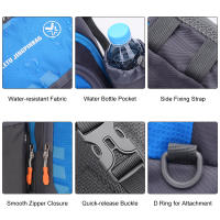 Mochila De Hombro Para Hombre Y Mujer Bolsa De Correr Deporte Y Gimnasio Bolsa De Día Cruzada Moda Accesorios De Running - details 14