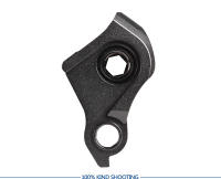 UDH Colgante Trasero Para Bicicleta Compatible Con MTB Carretera E-Bike Gravel Piezas De Bicicleta Material De Aluminio Negro - details 1