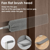 Cepillo De Limpieza Para Muebles Con Mango Extensible Y 2 Cubiertas De Microfibra Herramienta De Limpieza Para Bajo Muebles Gap Dust Cleaner - details 3