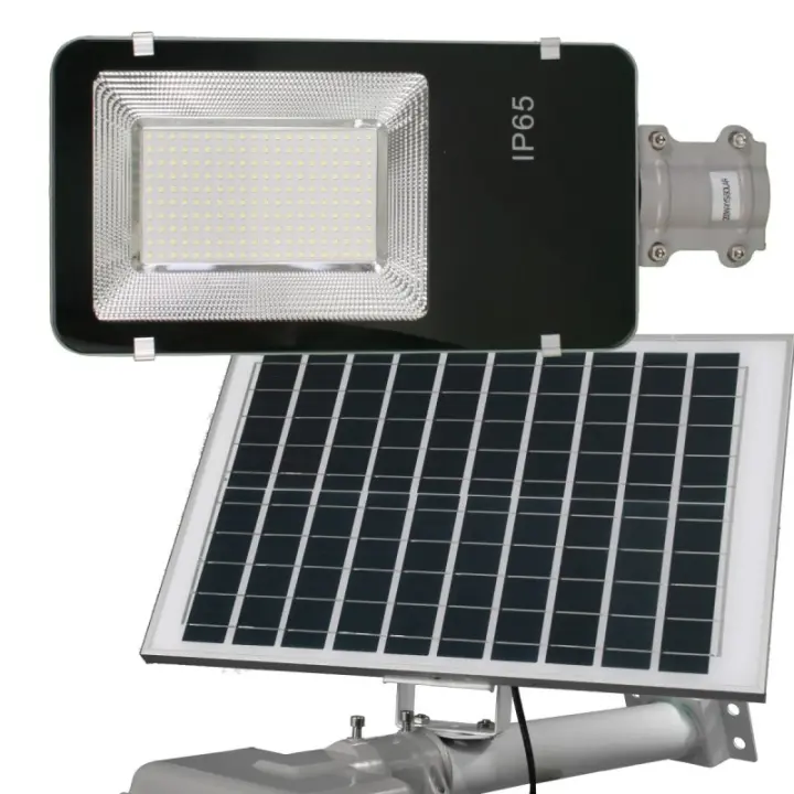 Farola Solar 200W Jandei con Panel Orientable y Batería Ion-Litio - 1