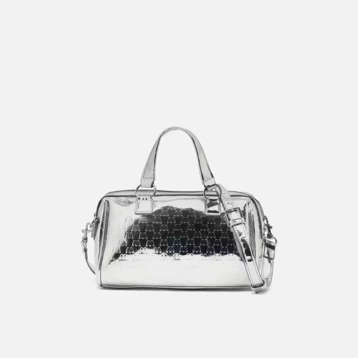 Misrine bolso tote pequeño con asa bandolera extraíble y estampado monogram - 1