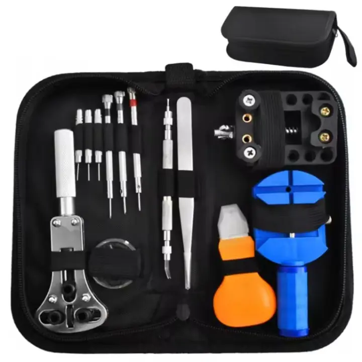 IPSDI Herramientas Relojería Kit de Reparación para Relojes de Todo Tipo. Conjunto de Herramientas relojero para Profesionales y Aficionados - 1