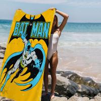 Toalla De Playa Batman El Caballero Oscuro Anime Absorbente Suave Para Niños Regalo Ideal Para Viajes Camping Gimnasio Tamaño 30x60 Cm - details 4