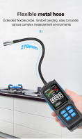 Detector De Gas Combustible CGD05A PPM LEL VA Pantalla De Color Analizador De Gas Recargable Medidor De Fugas De Gas Natural Triple Alarma - details 4