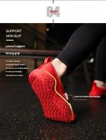 Zapatos De Halterofilia Para Hombres Y Mujeres Zapatillas De Entrenamiento En Gimnasio Cuadriláteras Y Squat Fitness Cross-Trainer Sin Talón Material Superior De Malla Y Microfibra - details 7