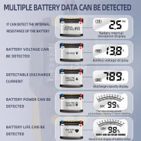 EAFC Universal Prueba De Batería Para Coche 12V 24V Con Pantalla LCD Scanner Diagnóstico De Carga Y Arranque Analizador De Batería - details 17