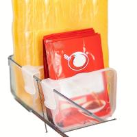 Organizador Multifuncional Para Puerta Lateral De Nevera 10 Piezas Divisores Para Gestión Espacial Personalizada Material Plástico Estilo Moderno - details 0