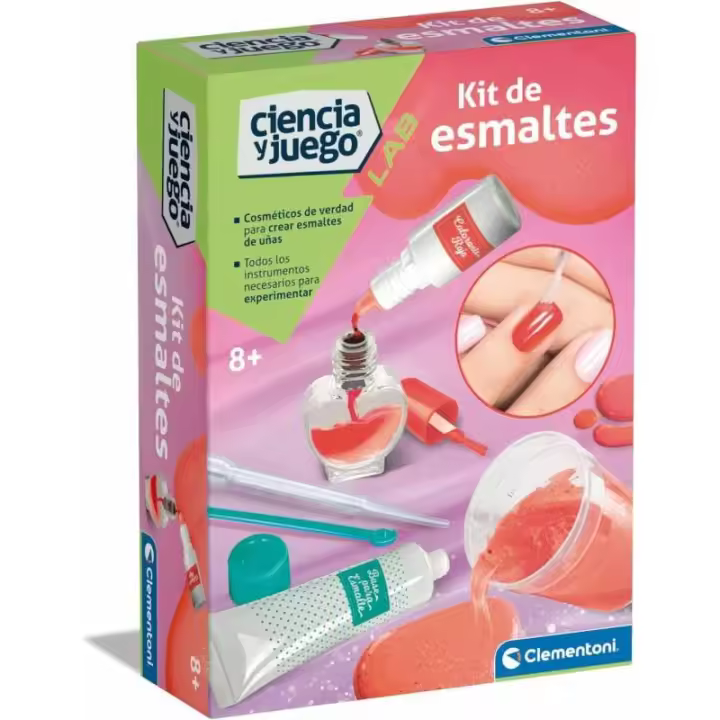 MINI KIT DE ESMALTES CIENCIA Y JUEGO DE CLEMENTONI - 1