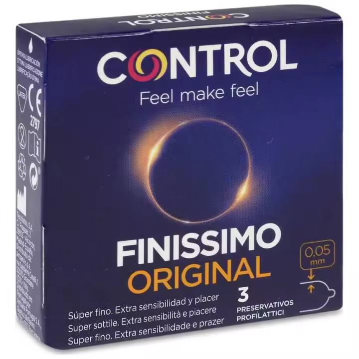 Control Finissimo Preservativos, 3 Unidades - 1