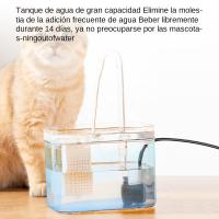 Fuente De Agua Para Gatos Ultra Silenciosa Con Filtro Automático USB Recirculación Filtrada Dispensador De Agua Para Gatos - details 8