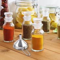 Funel Mini De Acero Inoxidable Para Cocina Con Mango Estable Amplio Bocina Herramientas De Cocina Para Líquidos Y Aceites - details 9
