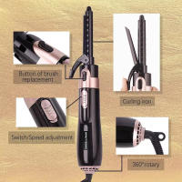 Peine Secador De Pelo Multifuncional Suave Y Controlado Ligero Para Viajes Herramienta De Peluquería Regalo Para Hogar Y Dormitorio - details 4