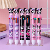36pcs Bolígrafo De Punto De Sello 0.7mm En 10 Colores Kuromi Sanrio Para Dibujo Y Escritura En Cuaderno Lateral Marcador Estilo Japonés - details 1