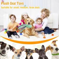 Juguete De Octopus De Peluche Para Perros Interactivo Con Sonido Anti-Demolición Compañero De Bricolaje Para Grandes Y Pequeños Perros Juguetes Para Aliviar La Boredom - details 0