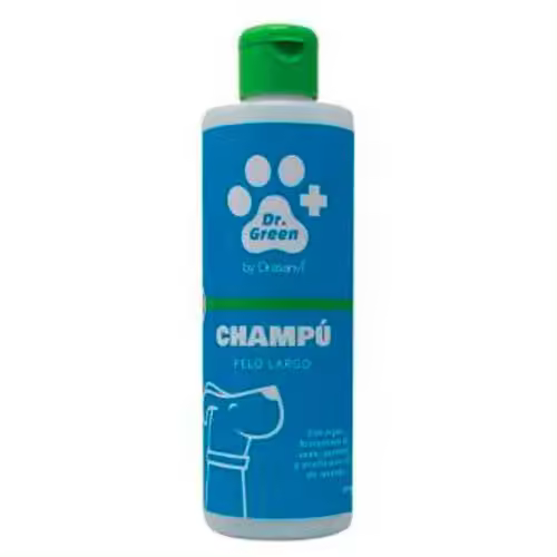 DR GREEN Champú para Perros Dr. Green Vet Pelo Largo 250Ml - Hidratación Profunda - 1