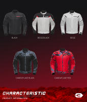 Chaqueta De Motociclista Para Hombres Impermeable Y Transpirable Ropa De Motocross Protección Y Comodidad Material Poliéster Y Nylon - details 3