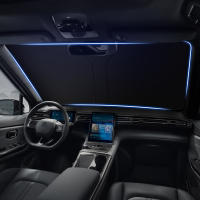 Cubierta De Parabrisas Antirreflejo Para Coche Con Sombrilla Protector Solar Plegable Accesorios De Estilo Resistente Al Agua - details 2
