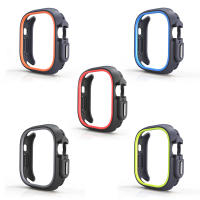 Funda Protectora De Silicona TPU Para Apple Watch Ultra 49mm 44mm 45mm Compatible Con Series 8 7 6 Se 5 4 Cubierta De Bumper Para iWatch - details 3
