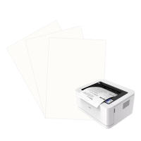00564-50 Papel autoadehsivo de color blanco A4  21*29.7CM, etiqueta adhesiva para impresoras - details 0