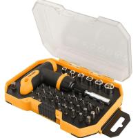 Pack 32 puntas y 6 cabezales llaves tubo, estuche - details 0