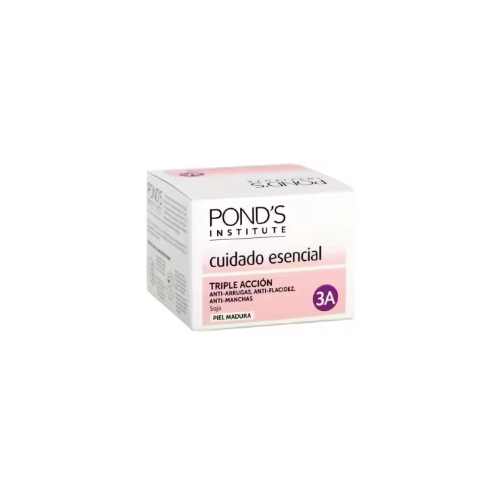 Ponds Esencial Crema Facial 3A Triple Acción 50 Ml - 1