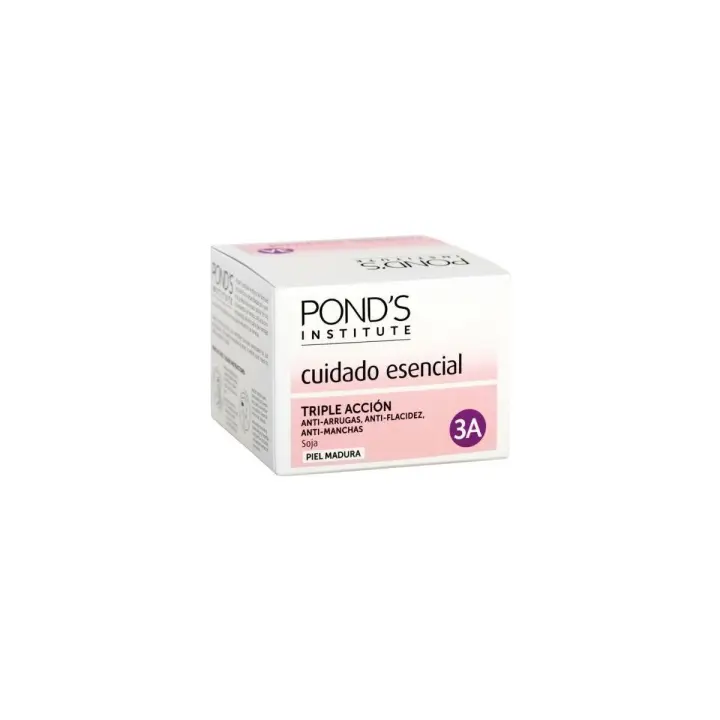 Ponds Esencial Crema Facial 3A Triple Acción 50 Ml - 1
