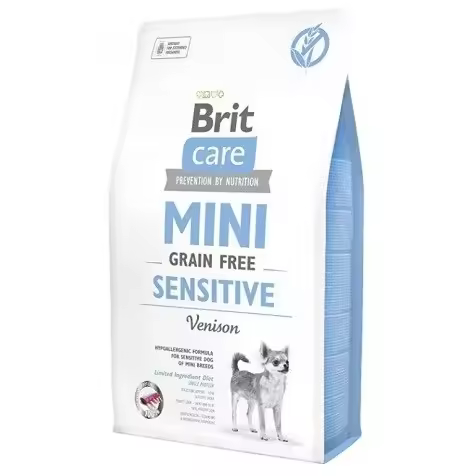 Brit Care Grain Free Raza Mini Sensible Venado 2 Kg - 1